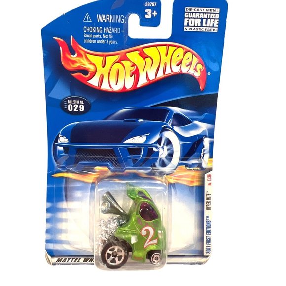 Hot Wheels 2001 First Editions 17 of 36 Collectable Car Hyper Mite Toy - Picture 1 of 9